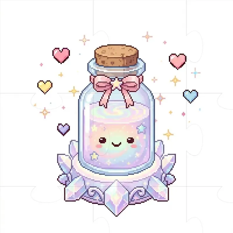 Kawaii Pastel Pixel Art Sprite Generator
