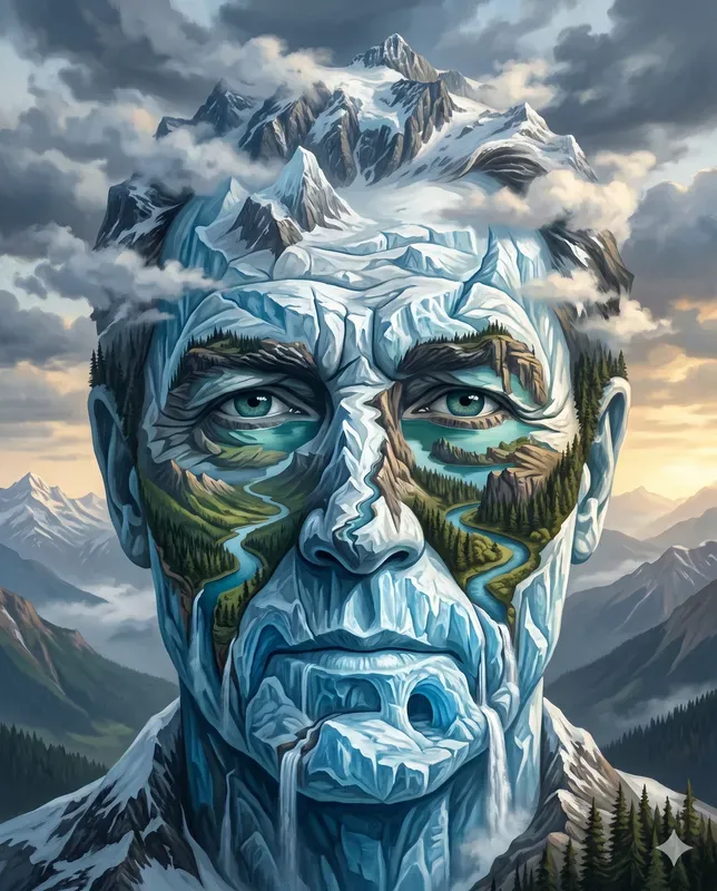 Enchanting Nature Face Formations