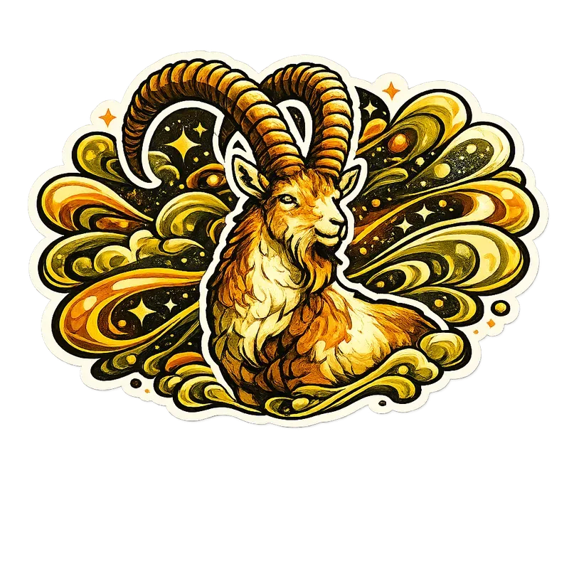 Vibrant 70s Retro Stickers