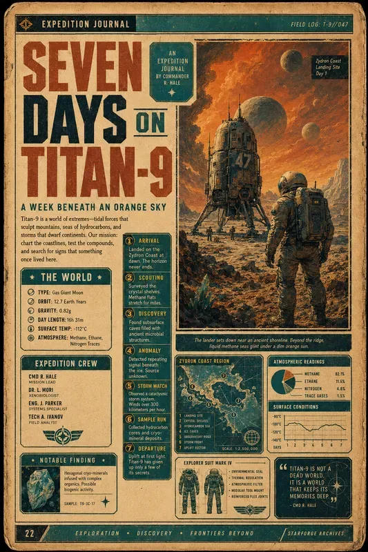 Pulp Science Fiction Pages