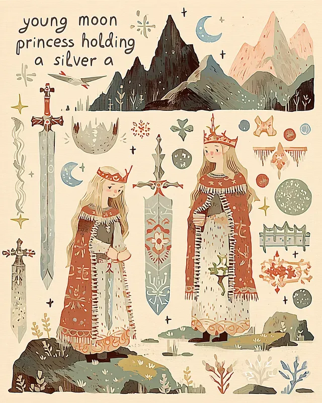Scandinavian Folk Storybook Art