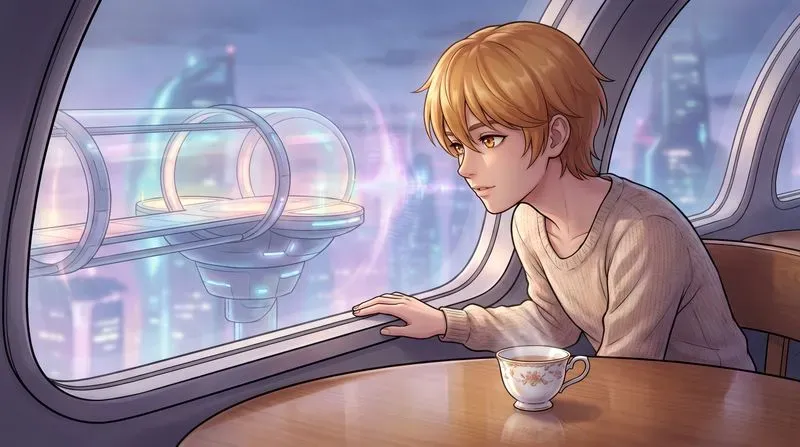 Dutch Golden Age Futurism Animes