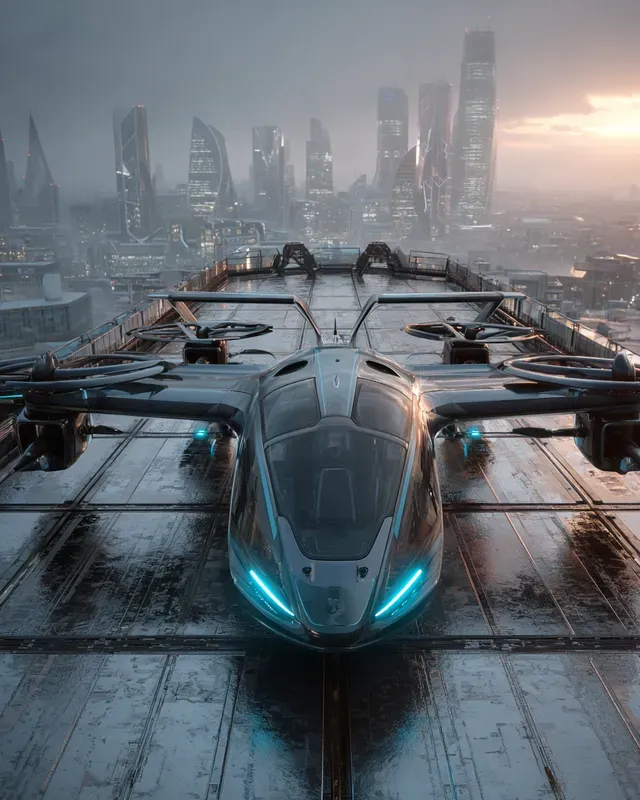 Futuristic Scifi Scene Generators