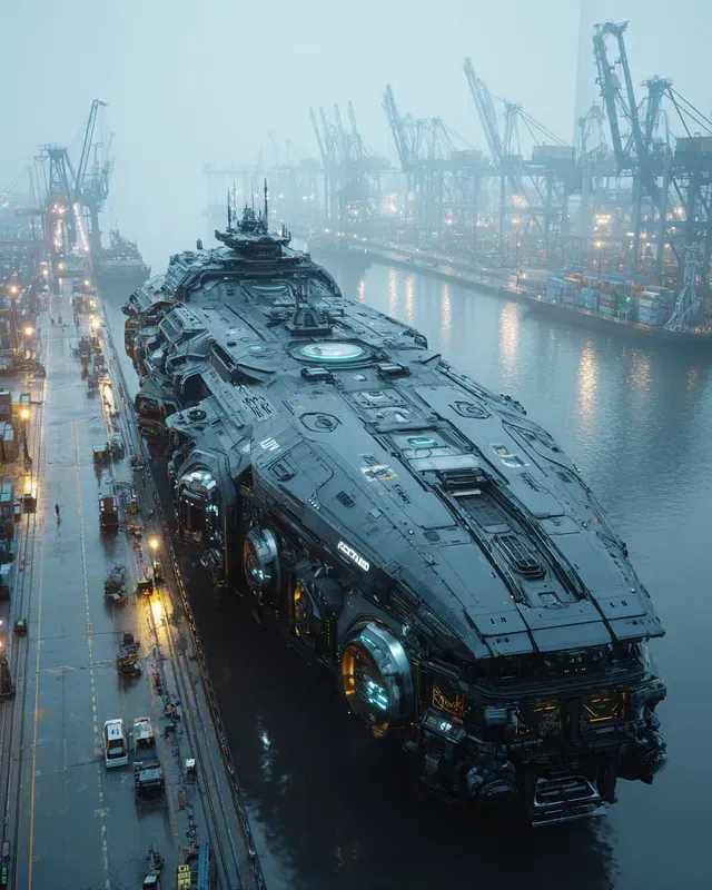 Futuristic Scifi Scene Generators