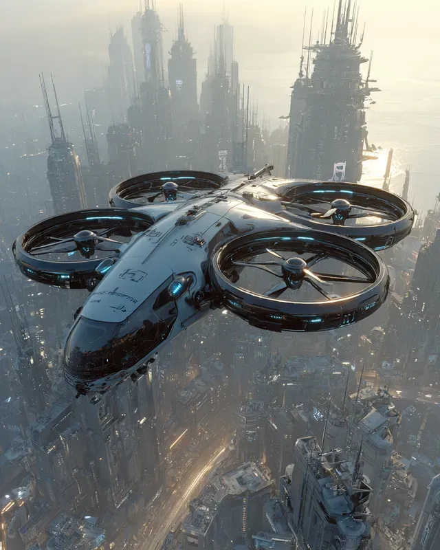 Futuristic Scifi Scene Generators
