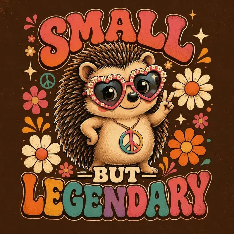 Retro Cute Character Posters