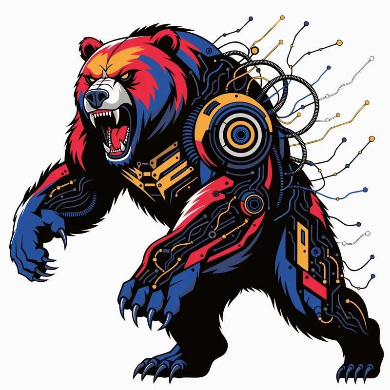 Cybernetic Mecha Animals Vector Art