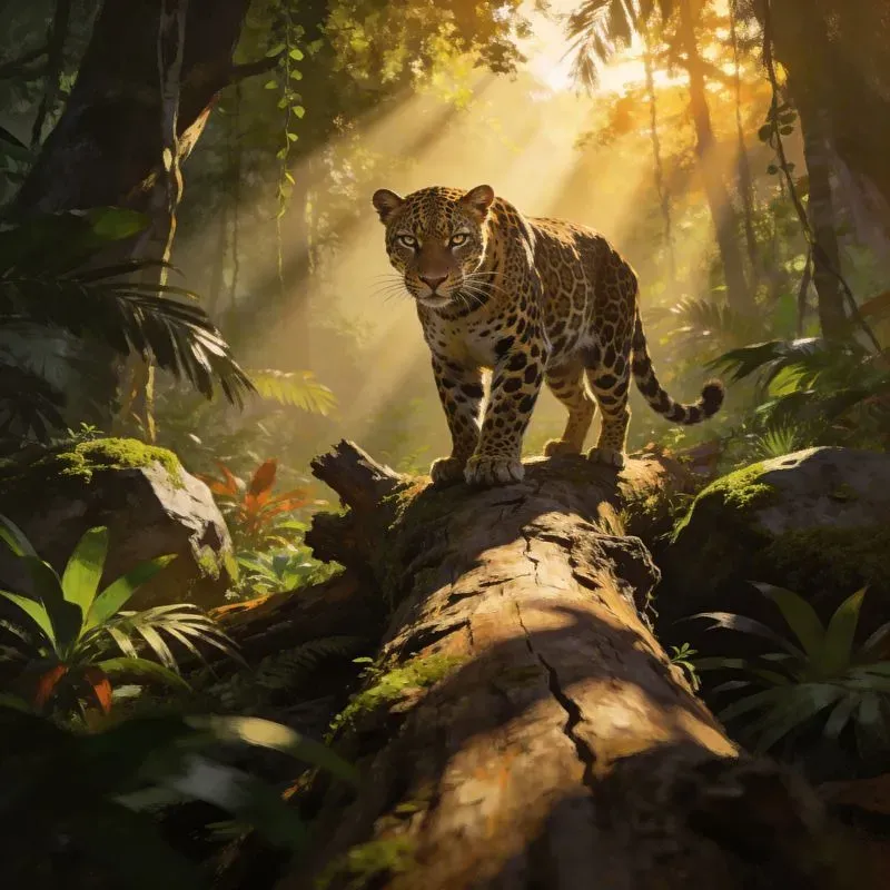 Cinematic Wildlife Matte Paintings