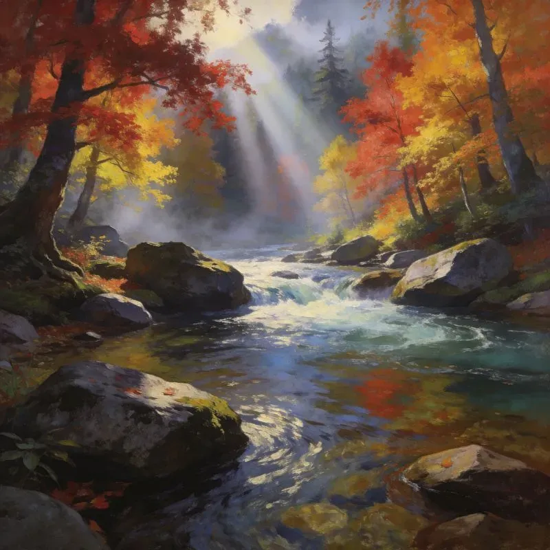 Cinematic Wildlife Matte Paintings