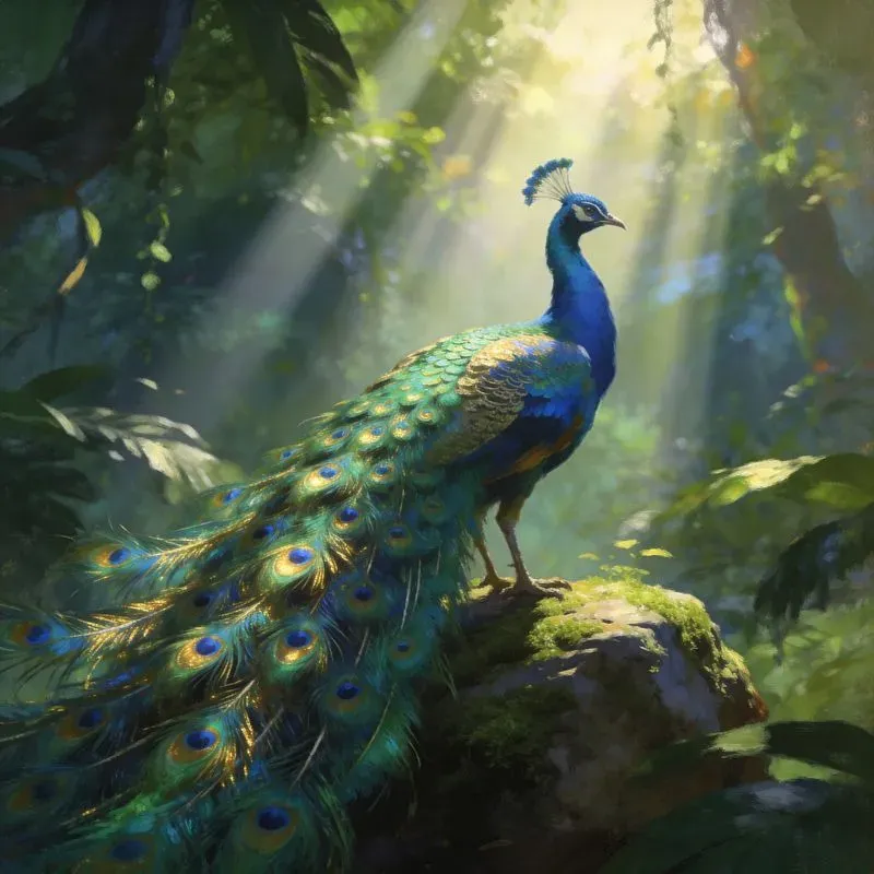 Cinematic Wildlife Matte Paintings