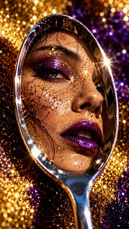 Extreme Macro Reflection Portraits