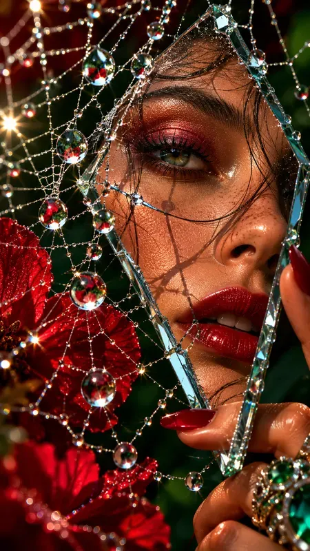 Extreme Macro Reflection Portraits