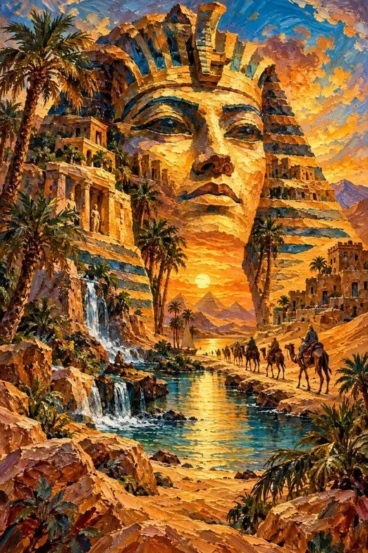 Optical Illusion Oil Paintings
