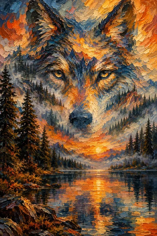 Optical Illusion Oil Paintings