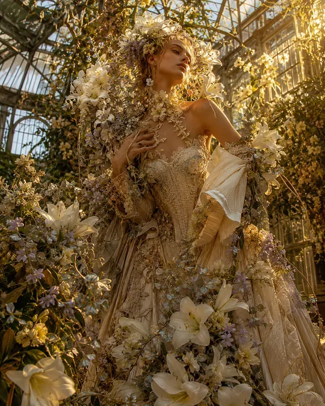 Botanical Excess Fashion Portraits