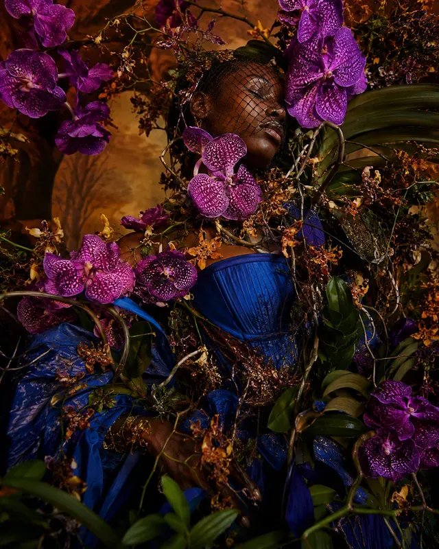 Botanical Excess Fashion Portraits