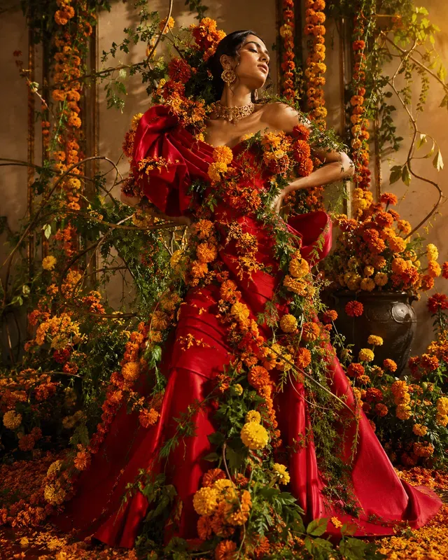 Botanical Excess Fashion Portraits