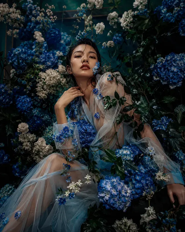 Botanical Excess Fashion Portraits