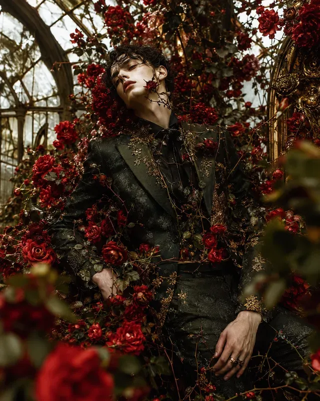 Botanical Excess Fashion Portraits