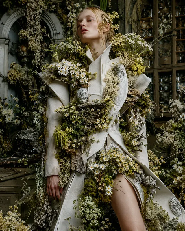 Botanical Excess Fashion Portraits