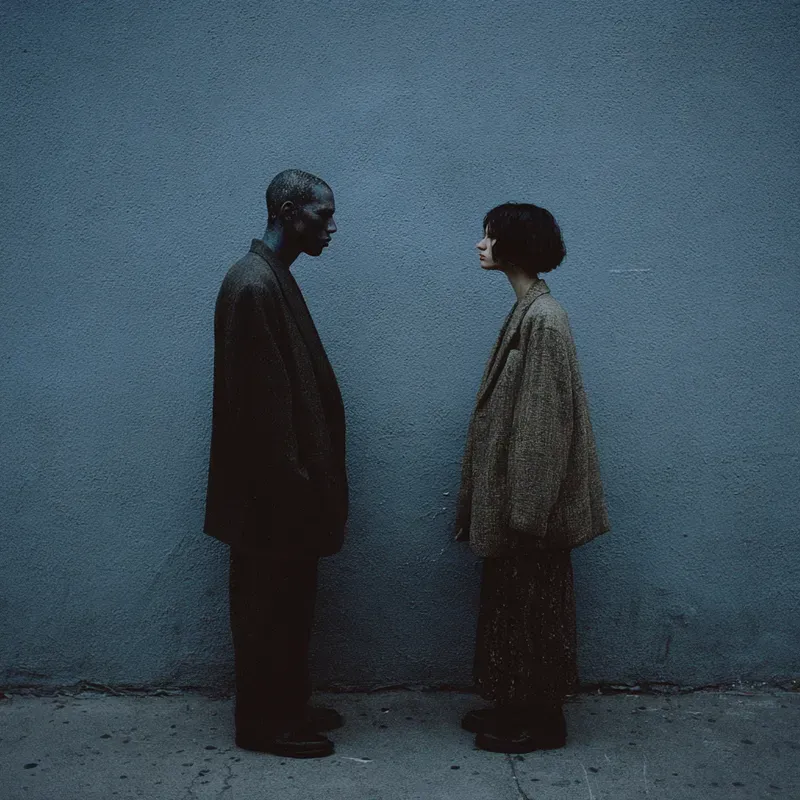 Cold Minimalist Cinematic Film Photos