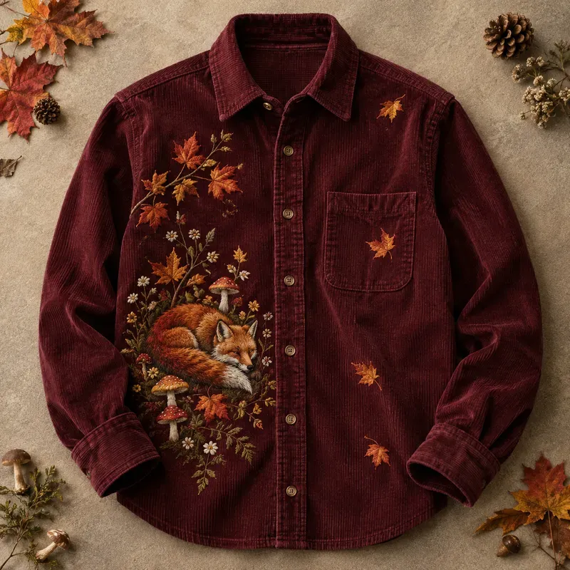 Premium Embroidered Character Shirts