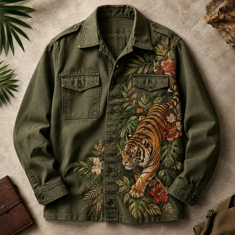 Premium Embroidered Character Shirts