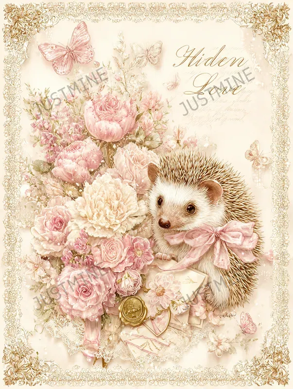 Romantic Pink Floral Greeting Cards