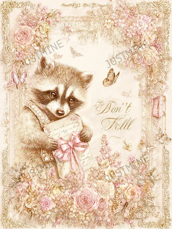 Romantic Pink Floral Greeting Cards