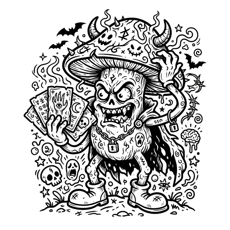 Creepy Cute Doodle Monsters