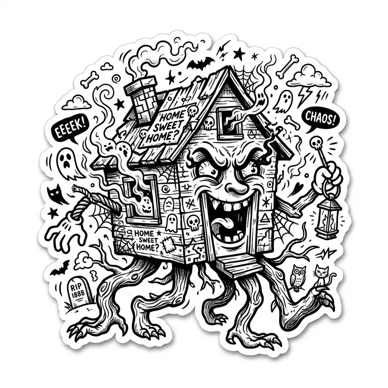 Creepy Cute Doodle Monsters