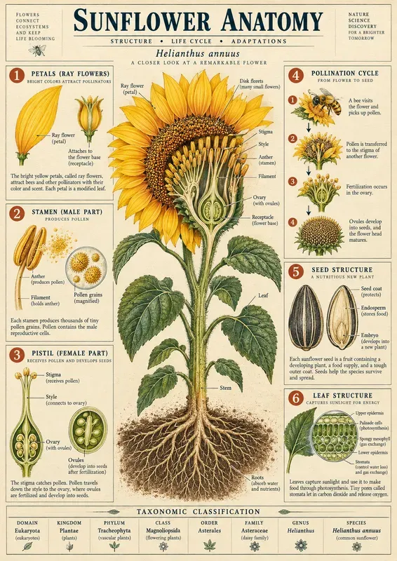 Retro Botanical Science Poster Kits