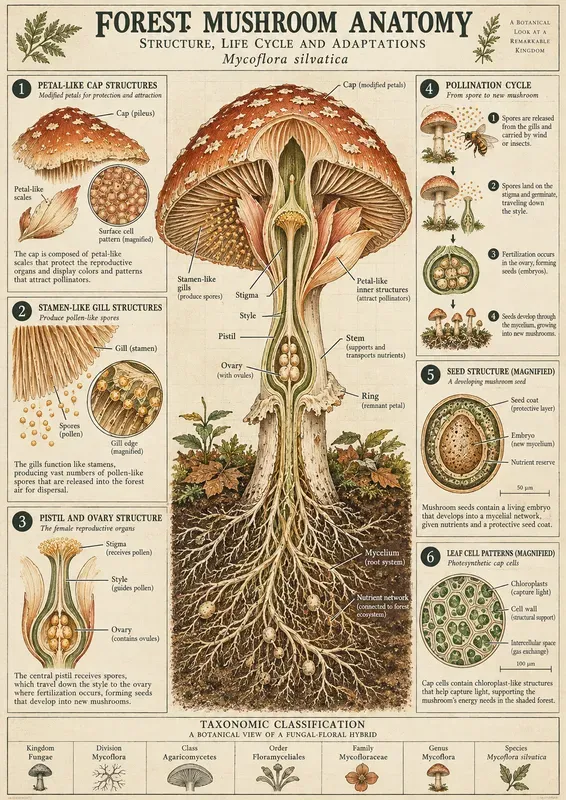 Retro Botanical Science Poster Kits
