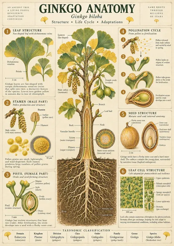 Retro Botanical Science Poster Kits