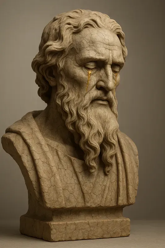 Cracked Stone Sculptures