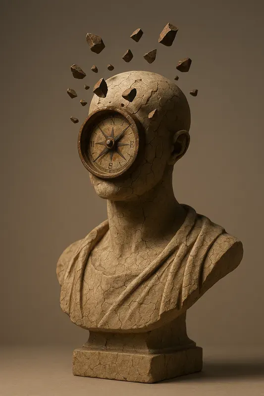 Cracked Stone Sculptures