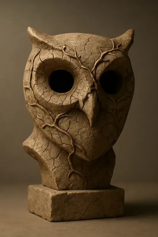Cracked Stone Sculptures