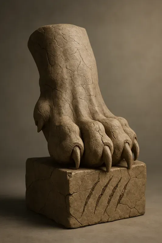 Cracked Stone Sculptures