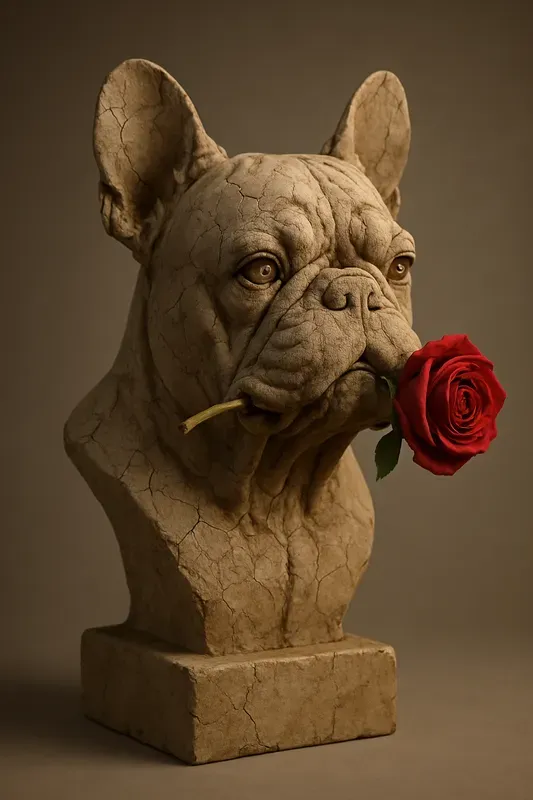 Cracked Stone Sculptures
