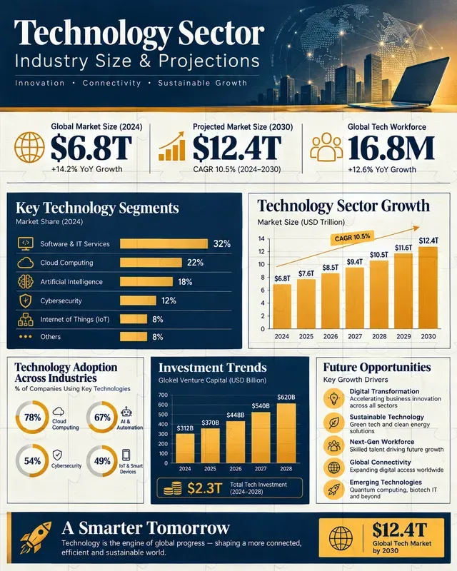 Industry Statistics Infographics