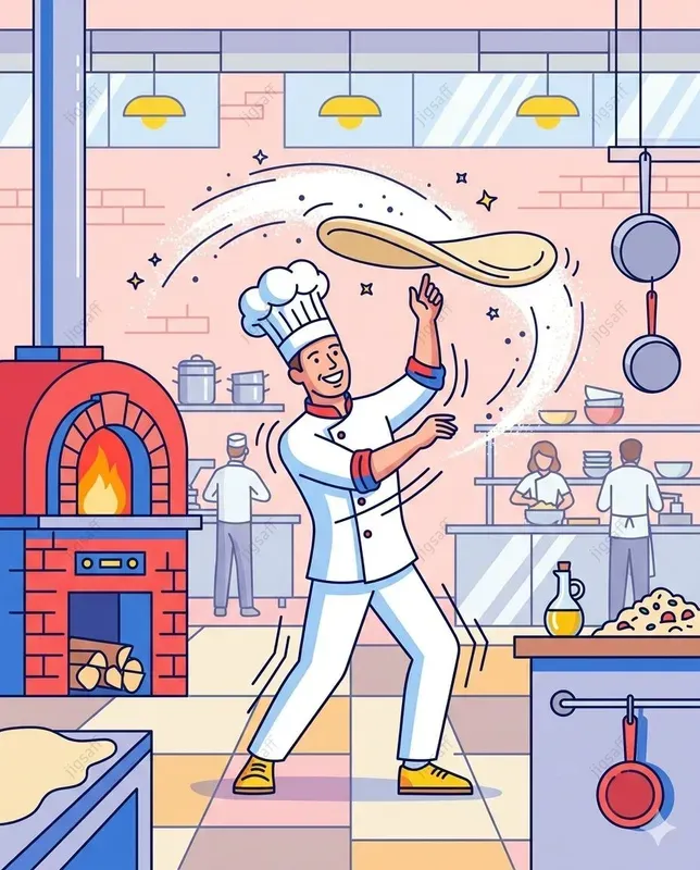 Flat Vector Character Illustration Art