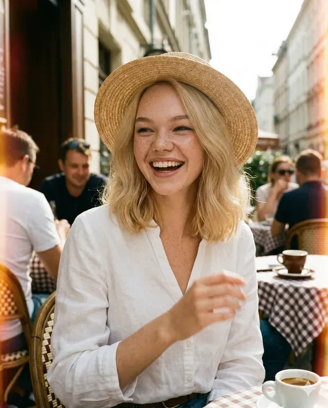 Vintage Film Photos With Face References