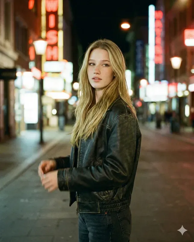 Vintage Film Photos With Face References