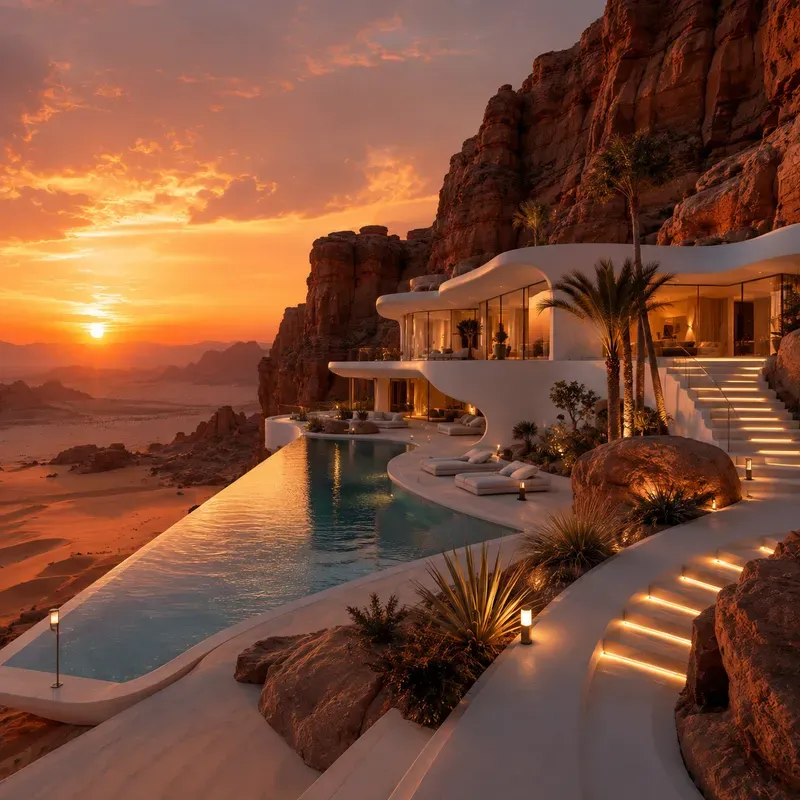 Cinematic Dreamscape Retreats