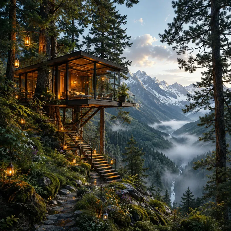 Cinematic Dreamscape Retreats
