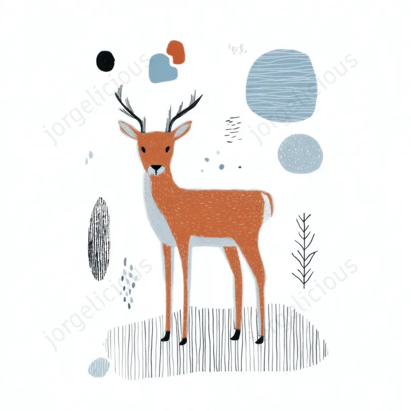Soft Minimal Storybook Illustrations