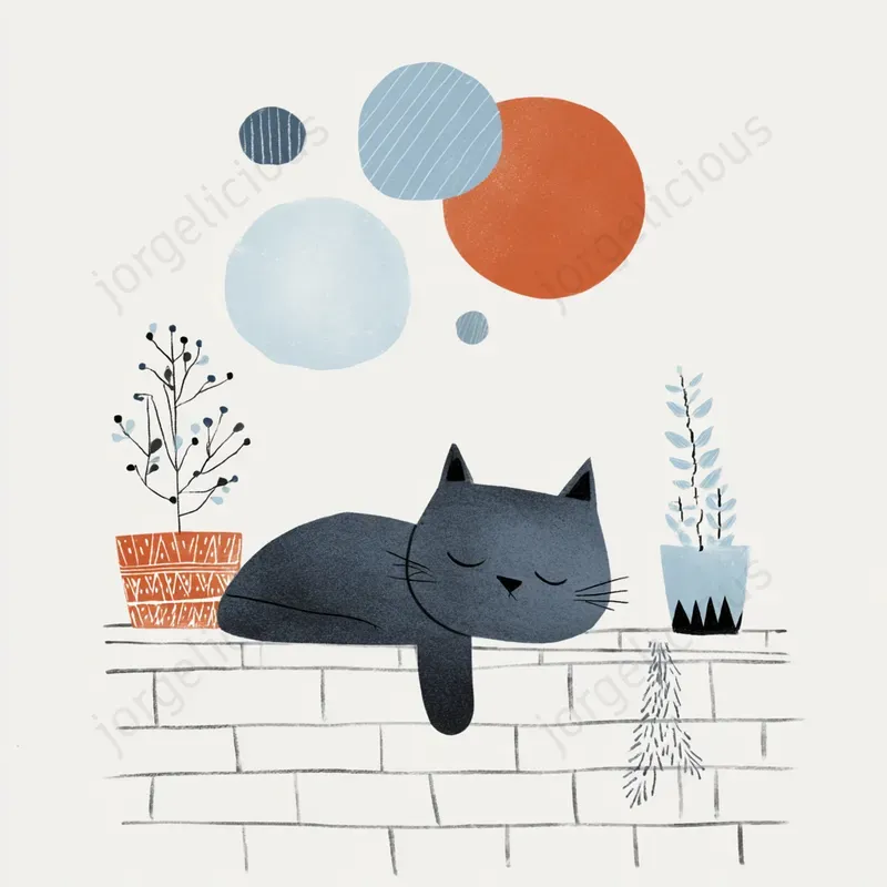 Soft Minimal Storybook Illustrations