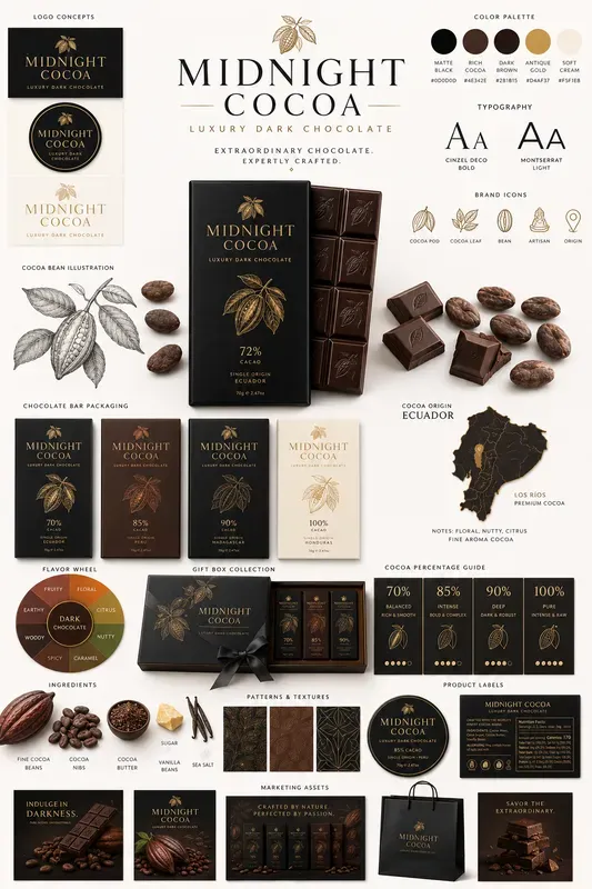 Gourmet Chocolate Brand Kits
