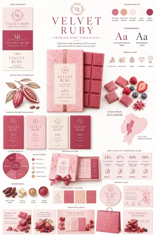 Gourmet Chocolate Brand Kits