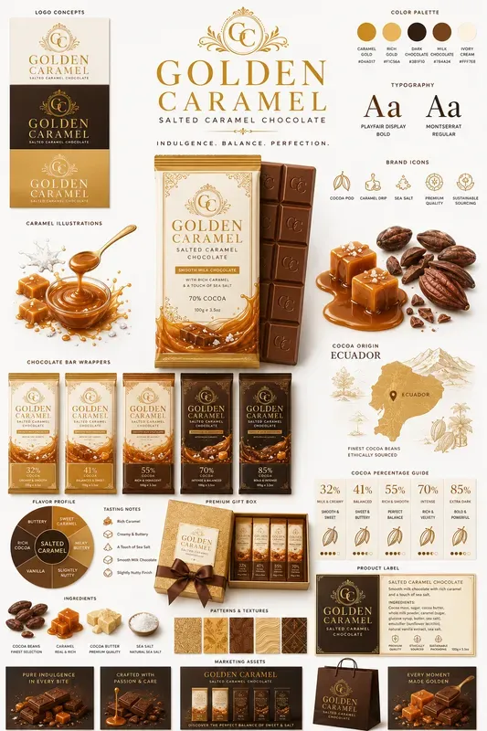 Gourmet Chocolate Brand Kits